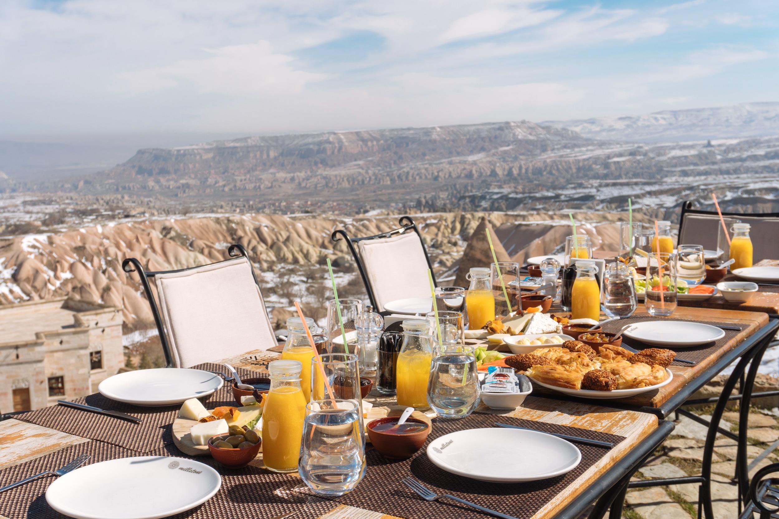 Millstone Cave Suites Hotel Учгісар Екстер'єр фото