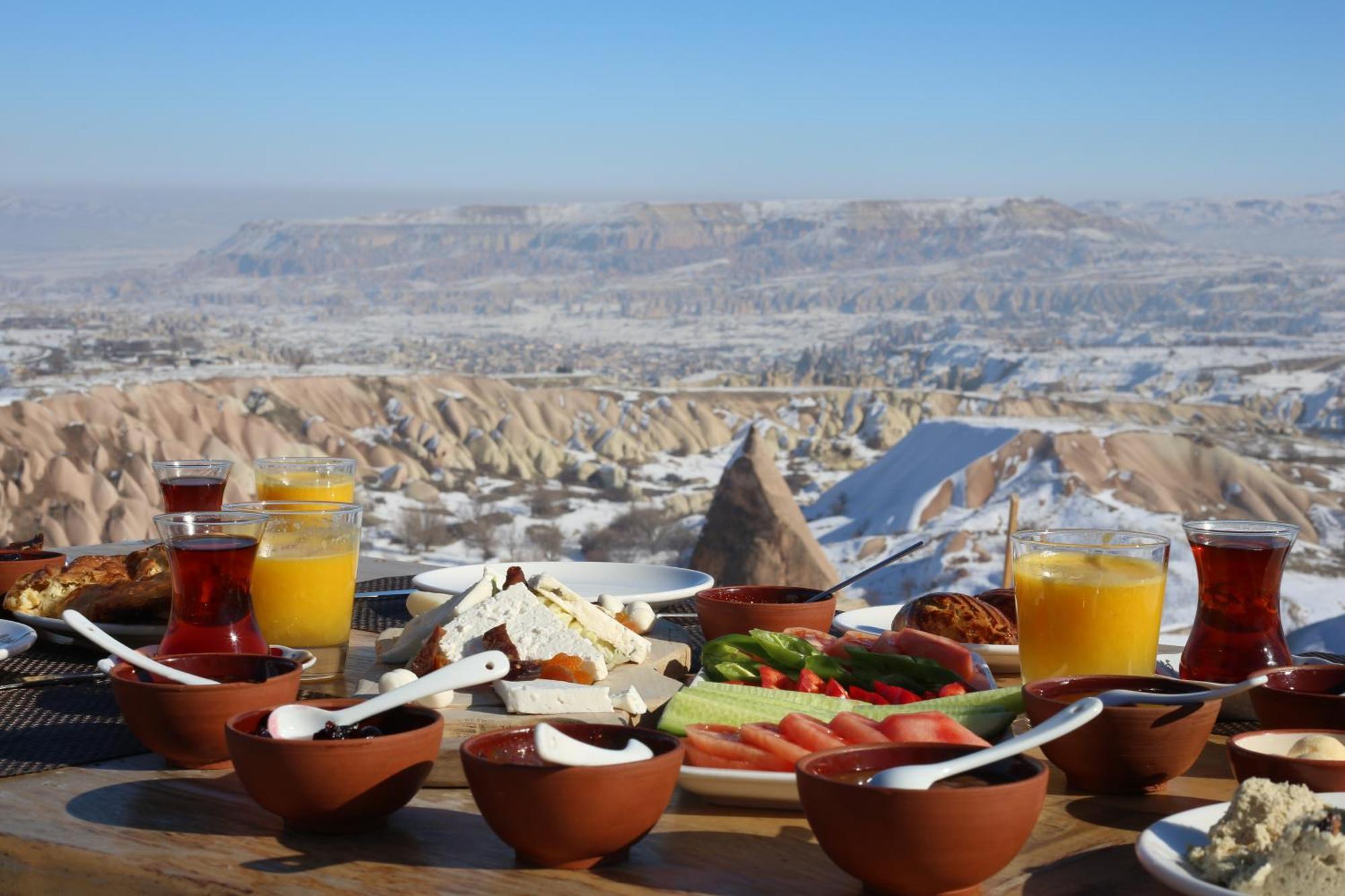 Millstone Cave Suites Hotel Учгісар Екстер'єр фото